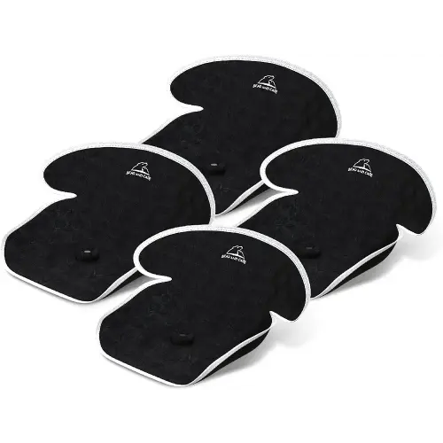 Piddle Pads - Strollers, Bouncers & Car Seat Pad, Waterproof & Machine-Washable Cover on Car Potty for Toddler, Toilet Training Seat Covers, 4 Count Piddle Pads Carseat Pad (Pack of 1)