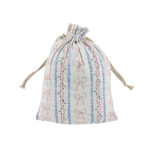 Dainty Bows Bamboo Crib Sheet