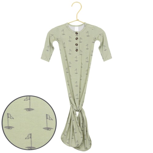 Cal Knotted Gown