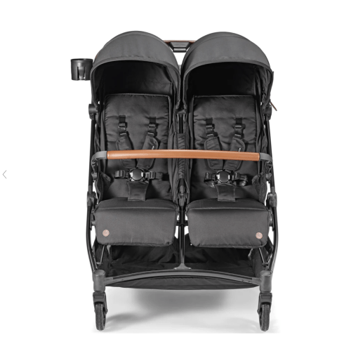 Bēbee Twin Lightweight Double Stroller – Bombi Gear COLOR: HICKORY