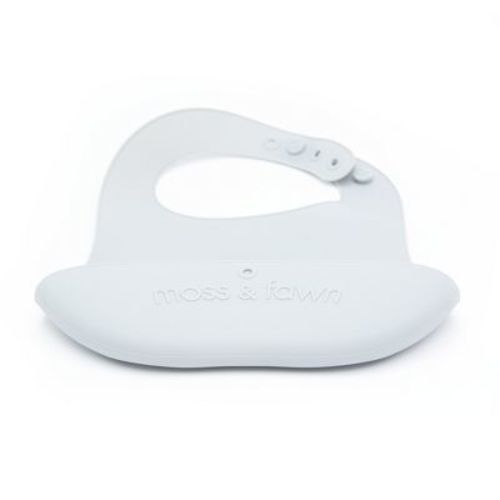 Moss And Fawn Gather & Roll Bib - Fern
