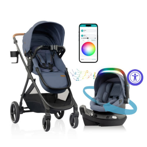 Evenflo Shyft Intuiti+ Travel System featuring Revolve180 LiteMax NXT with SensorySoothe Green and Gentle - Evenflo® Official Site – Evenflo® Company, Inc