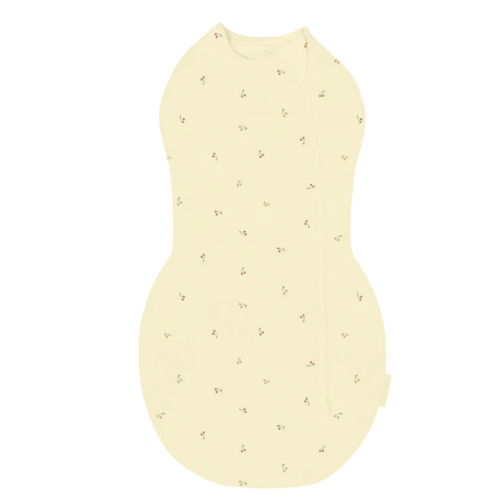 Sleepea® Comforter Swaddle - Butter Yellow Cherries
