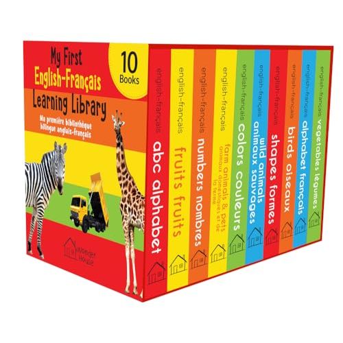 My First English-Français Learning Library (Ma première bibliothèque bilingue anglais-français): Boxset of 10 English (English and French Edition)