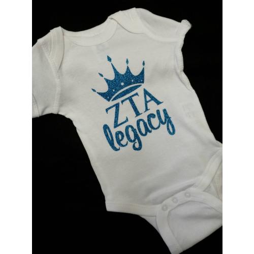 ZTA Legacy Custom Baby Bodysuit