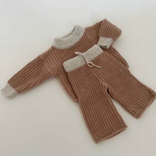 Winslow Knit Set in Pink