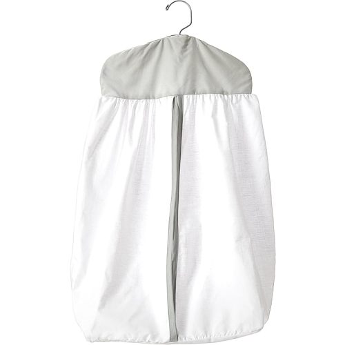 Baby Doll Bedding Forever Mine Junior Diaper Stacker, Grey