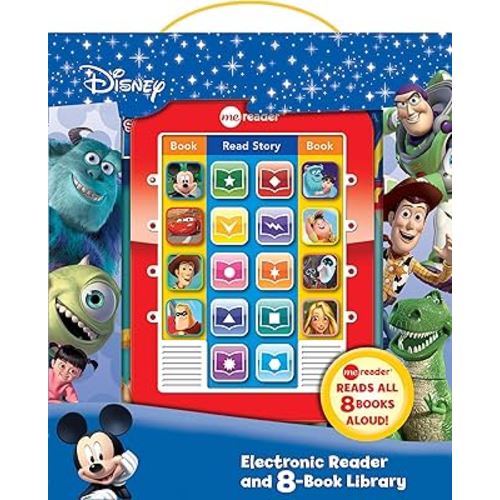 Disney - Mickey Mouse, Toy Story and More! Me Reader Electronic Reader 8-Book Library - PI Kids