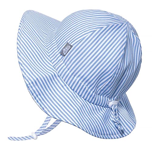 JAN & JUL 50+ UPF Cotton Sun Hat with Wide Brim for Toddler Girls