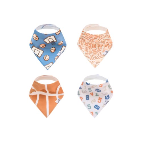 4-Pack Bandana Bibs