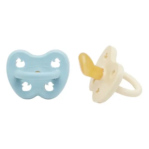 Hevea Natural Rubber Pacifiers - 2 Pack
