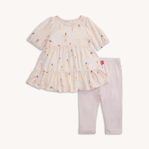 tutu twirls modal magnetic little baby dress + legging set – Magnetic Me