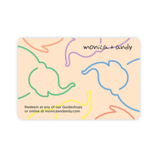 Monica + Andy Physical Gift Card