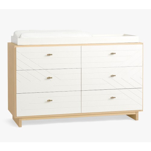 Cora 6-Drawer Dresser & Topper Set (56w x 20d")