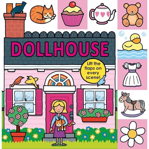 Lift-the-Flap Tab: Dollhouse (Lift-the-Flap Tab Books)