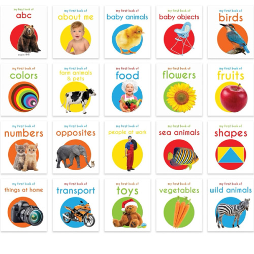 My First Complete Learning Library: Boxset of 20 Board Books I Perfect Gift Set for Toddlers I Ages 0 to 5