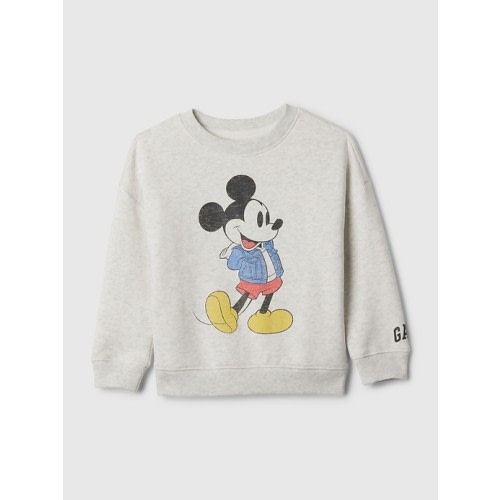 babyGap | Disney Mickey Mouse Sweatshirt in pale heather grey, size: 12-18 M