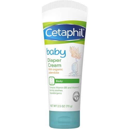 Cetaphil Baby Diaper Cream with Organic Calendula, Vitamin B5 & E, 2.5 Oz