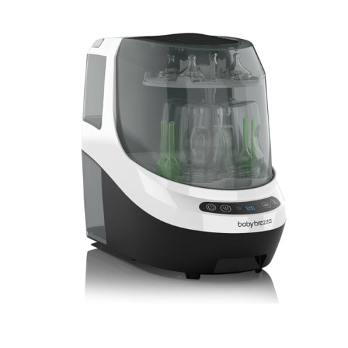 Baby Brezza Bottle Washer Pro - Baby Bottle Washer, Sterilizer + Dryer - All in One Machine Cleans Bottles, Pump Parts, & Sippy Cups - Replaces Hand Washing, Bottle Brushes and Drying Racks