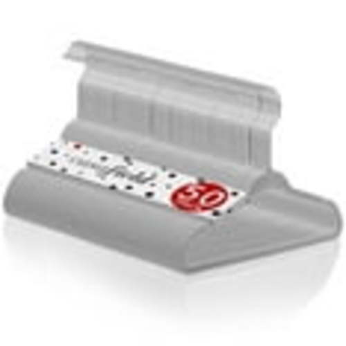 Casafield 50 Velvet Baby Hangers for Infant & Toddler Clothes, 11" - Gray