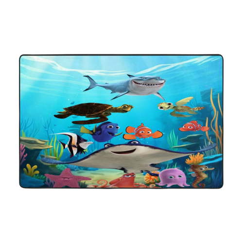 Finding Ne-m Area Rug Cartoon Rugs Non-Slip Soft Carpet Soft Floor Mats for Home Decor Living Room Bedroom Mat 72"X48"