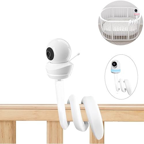 Baby Camera Mount Flexible Baby Monitor Holder Compatible with Babysense HD S2-2 / Max View Baby Cameras (17.5 inch/Camera Not Included)