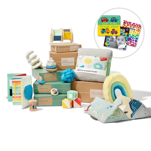 0-6 Months Baby Registry: Panda Crate Deluxe Toys + Books