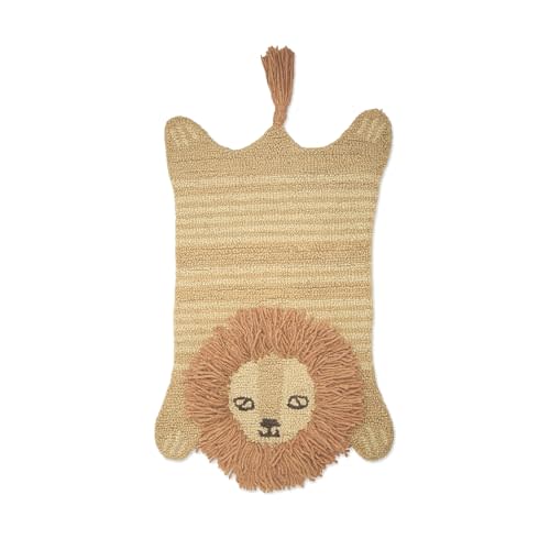 Crane Baby Lion Rug, Animal Nursery Decor Boys and Girls, Safari Nursery and Toddler Room Decor, Jungle Theme Rug, 23" x 36"