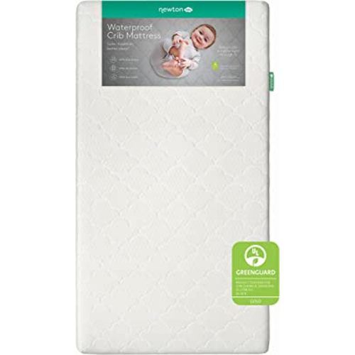 Newton Baby Crib Mattress - Waterproof Infant & Toddler Mattress, Baby Bed Mattress for Crib, Dual-Layer, Safe, Breathable & Washable Crib Mattress from Cover to Core, Deluxe 5.5 Inch-Cushion, White