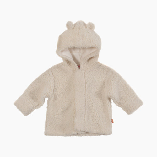 Magnetic Me Fleece Jacket - Cream, 0-6 Months