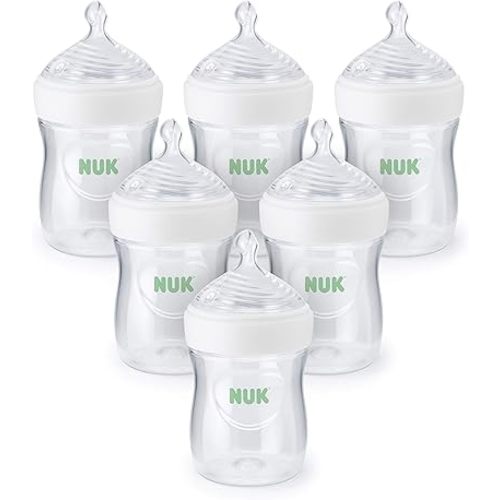 NUK Simply Natural Baby Bottle with SafeTemp