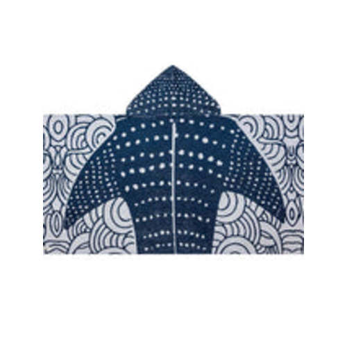 Whale Shark Hooded Kids Bath Towel | Sand Cloud