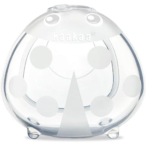 haakaa Breast Shells Nursing Cup Silicone Breast Milk Collector Milk Savers for Breastfeeding Nipple Shells Protect Sore Nipples Extra-Soft and Reusable - 2.5oz, 1 pc