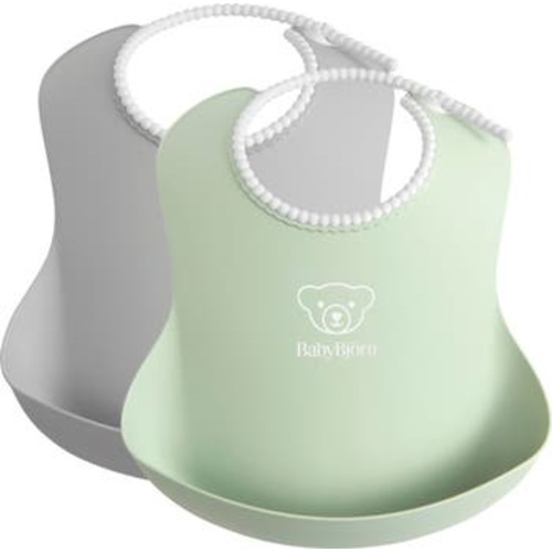 Set of 2 Silicone Bibs