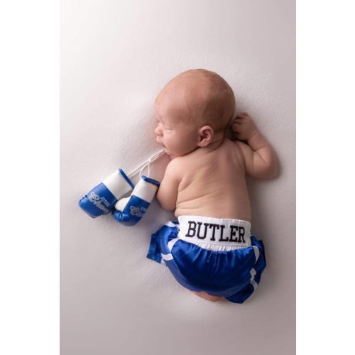SALE ALERT: Adorable Preemie and Newborn Boxing Set Mini Prop Gloves + Shorts Personalized