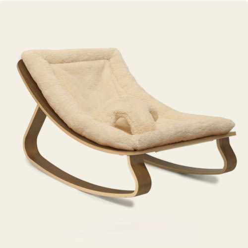 LEVO Baby Rocker in natural wood – Charlie Crane Paris