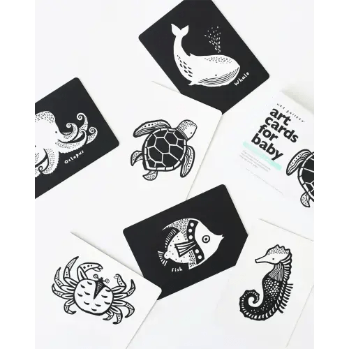 Art Cards for Baby - Ocean Collection - Wee Gallery