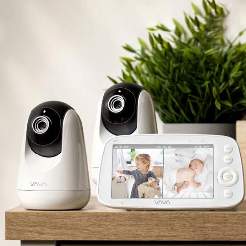 VAVA Baby Monitor with Split Screen