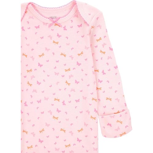Simple Joys by Carter's Baby Girls' 3-Pack Cotton Sleeper Gown