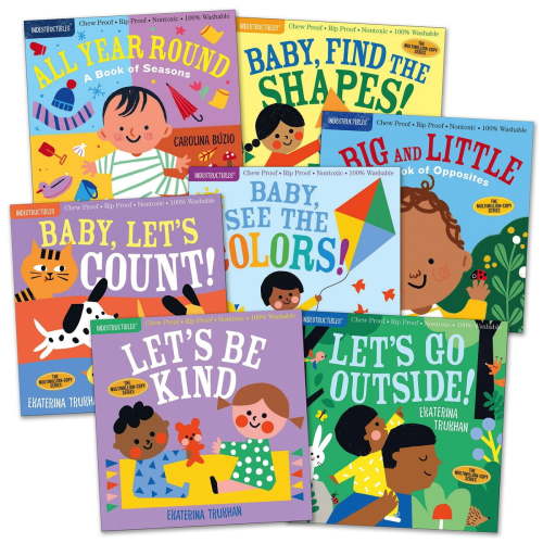 Workman H-D, Indestructibles Early Learning Books Set of 7, Birth and up
