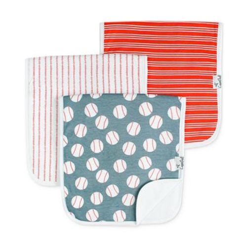 Baby Premium Burp Cloths, Pack of 3- Slugger
