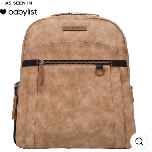 2-in-1 Provisions Breast Pump & Diaper Bag Backpack in Brioche