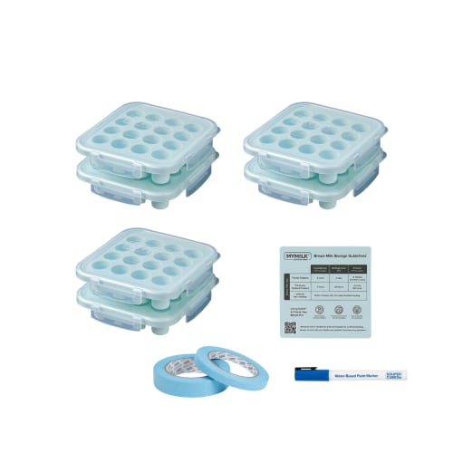 Breast Milk Freezer Trays 16-piece Set - MyMilk Trays – Souper Cubes®