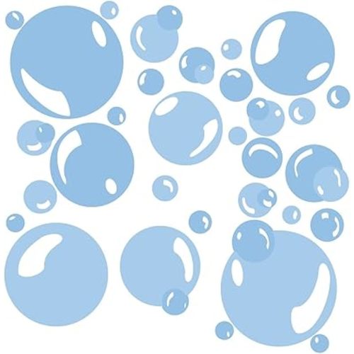 RoomMates RMK1846SCS Bubbles Peel and Stick Wall Decals