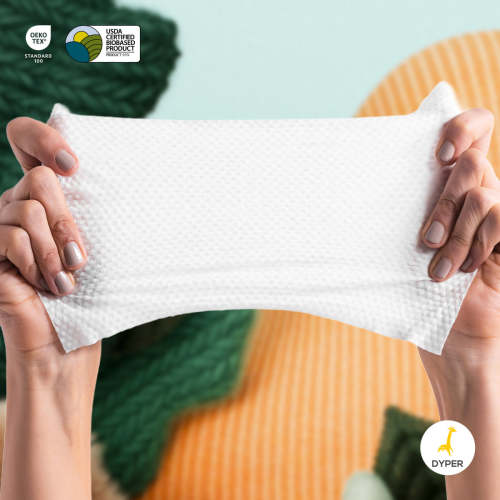 Natural Baby Wipes 99% Water | Hypoallergenic | DYPER