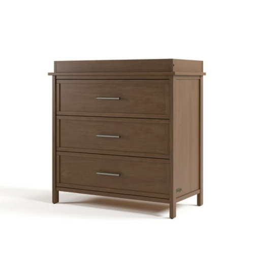 Graco Classic 3 Drawer Chest with Topper, Hazelnut