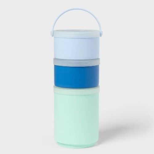 52.76oz Round Stackable Container Blue - Sun Squad™