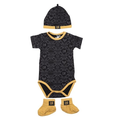 Newborn LAFC Sport Design Sweden Black New Recruit Gift Set