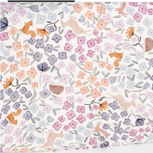Stay Cool Wonderland Prairie Organic Cotton Baby Crib Fitted Sheet