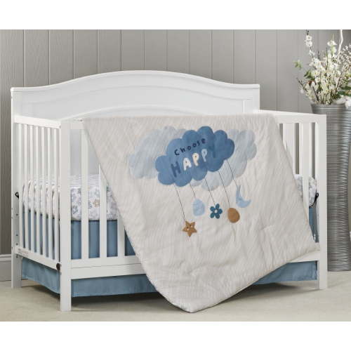 Oxford Baby Shining Stars (3 Pc Crib Nursery Bedding Set)